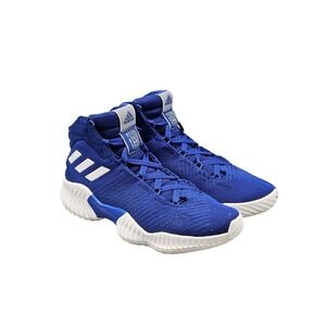 Adidas Men's Size 7 US Pro Bounce 2018 Blue High‎ Top Basketball Sneakers Shoes